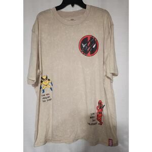 Deadpool shirt men's XXL shirt